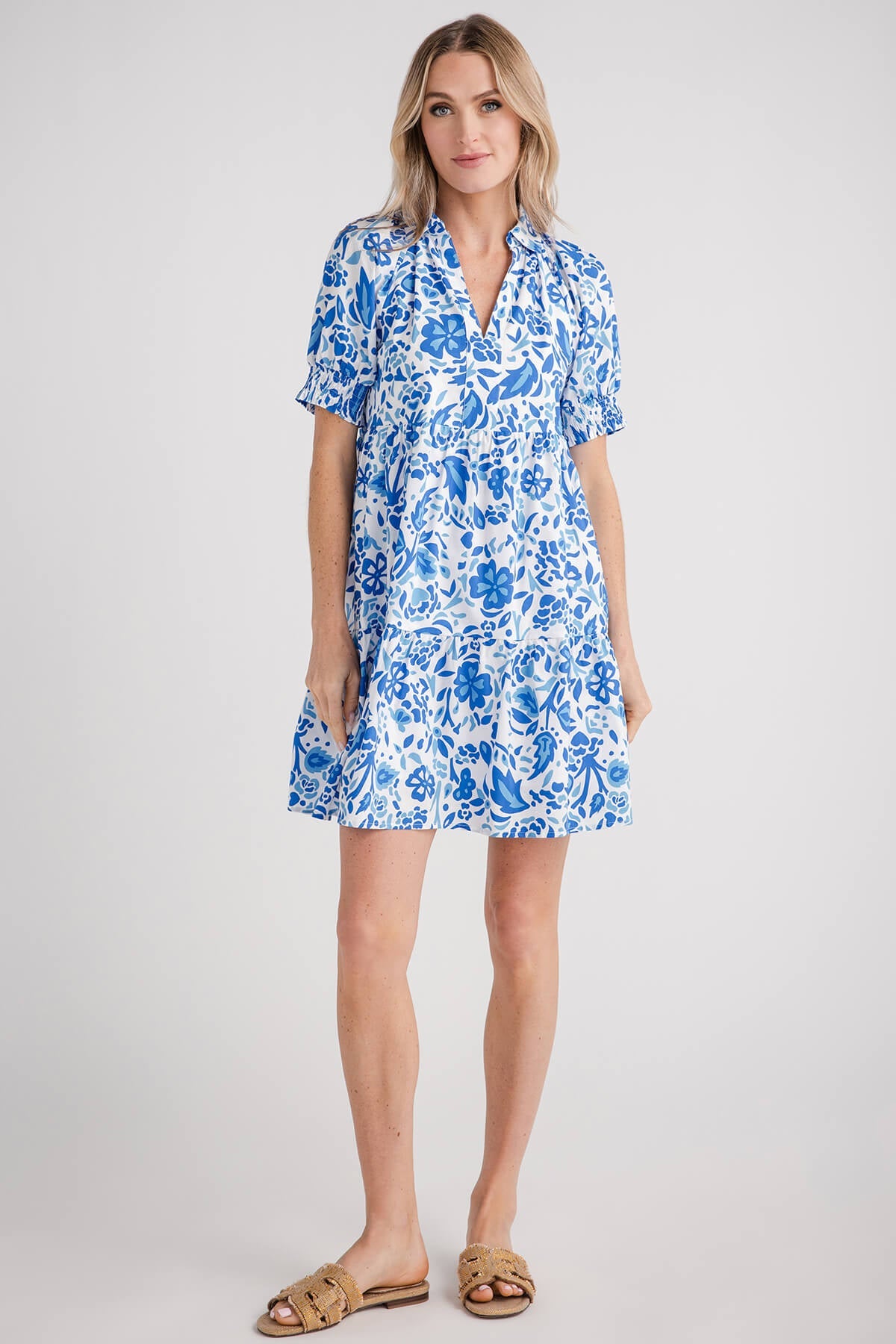 THML Printed Shirt Dress