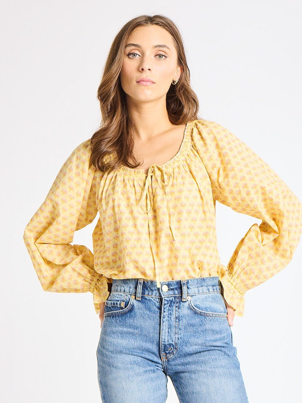 Ada Top in Buttercup