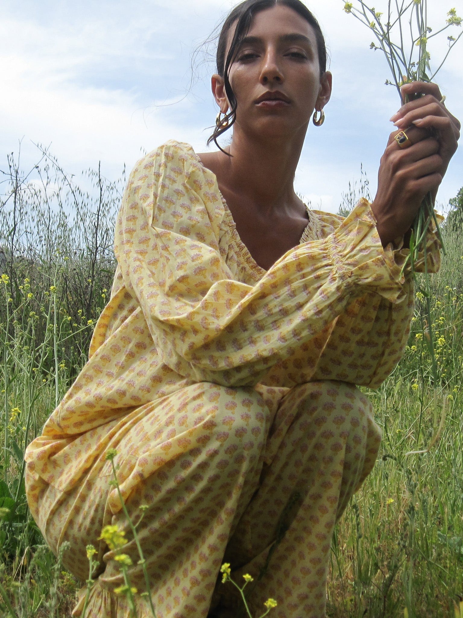 Ada Top in Buttercup