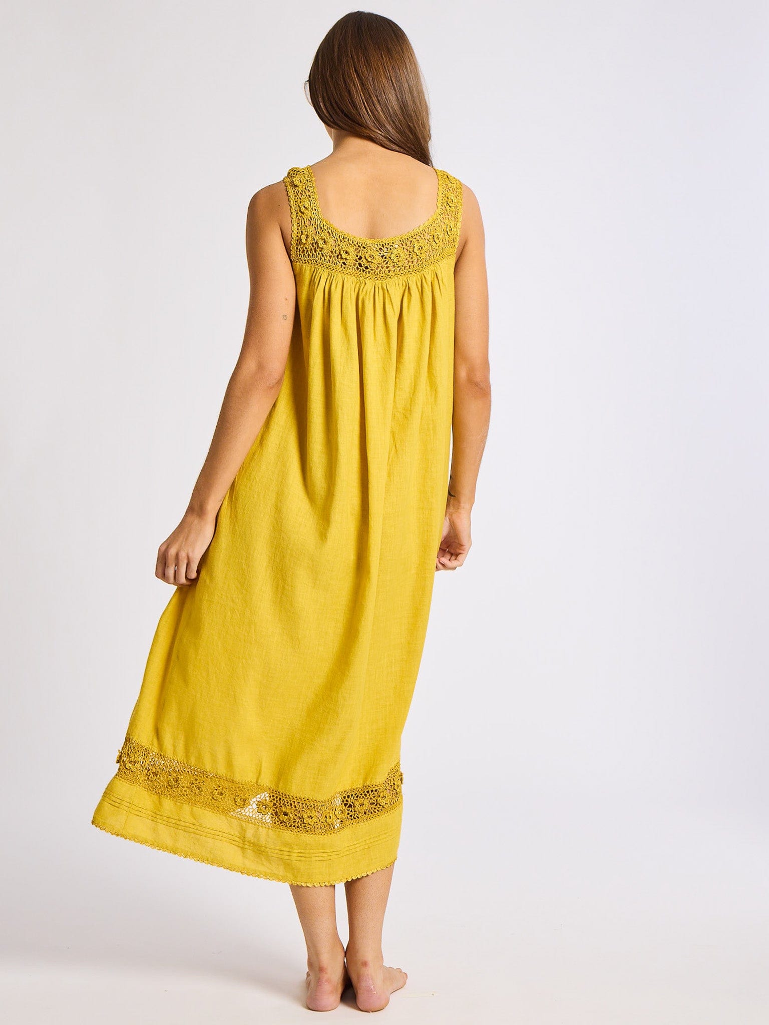Adelia Dress in Marigold