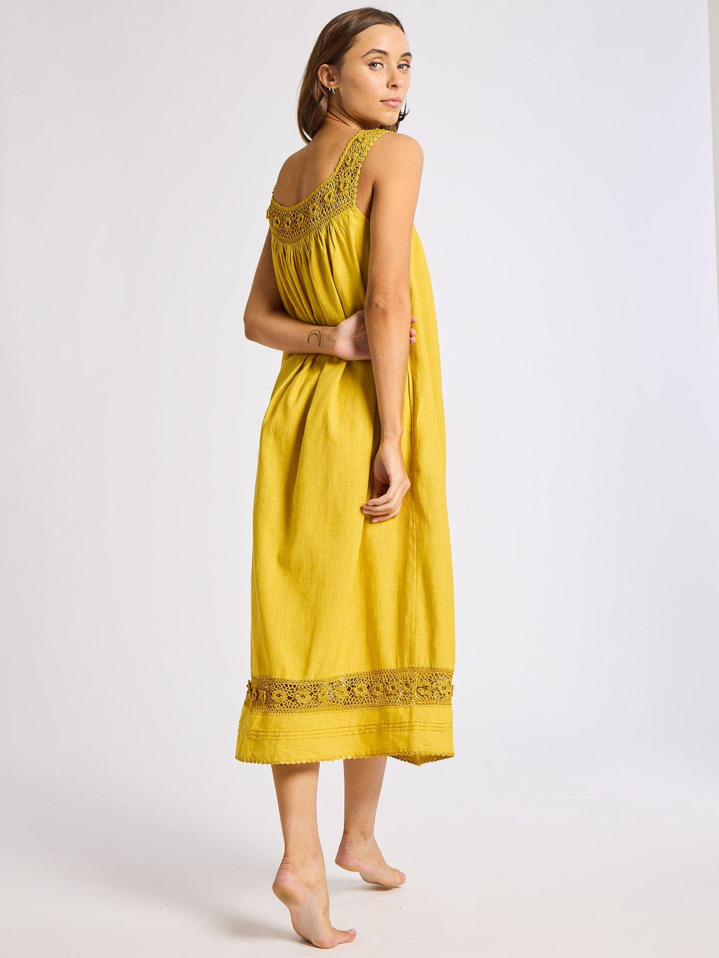 Adelia Dress in Marigold