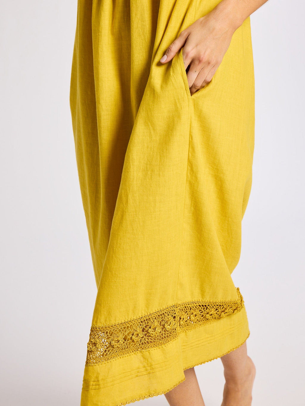 Adelia Dress in Marigold