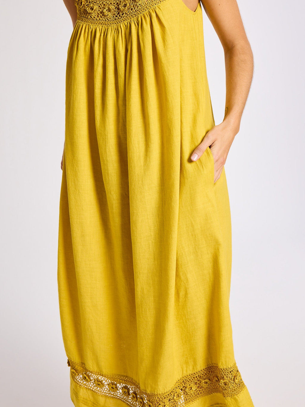 Adelia Dress in Marigold