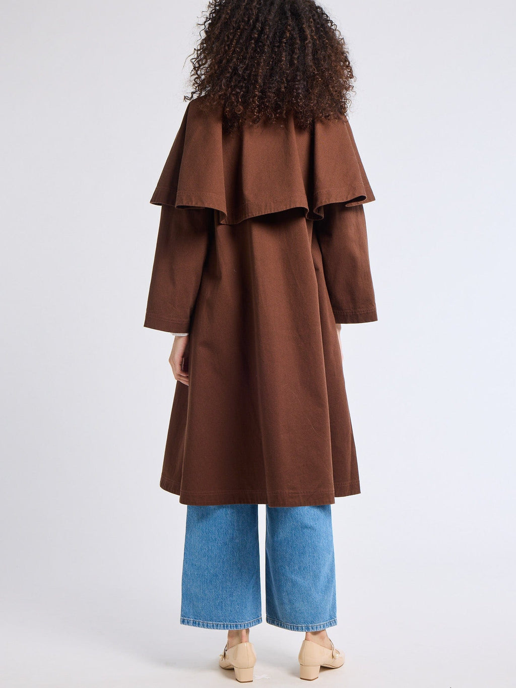 Alina Coat in Chocolate