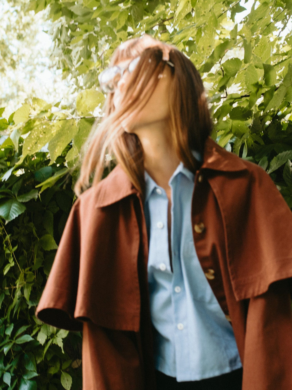 Alina Coat in Chocolate
