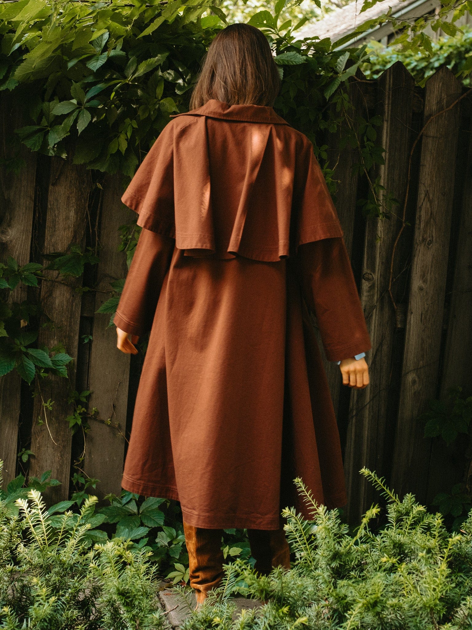 Alina Coat in Chocolate