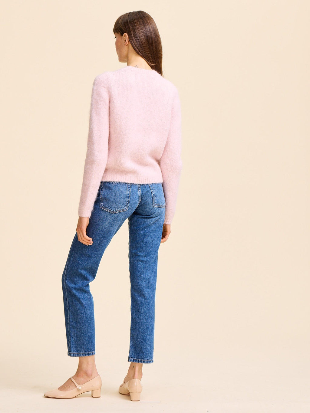 Aline Pullover in Rosewater