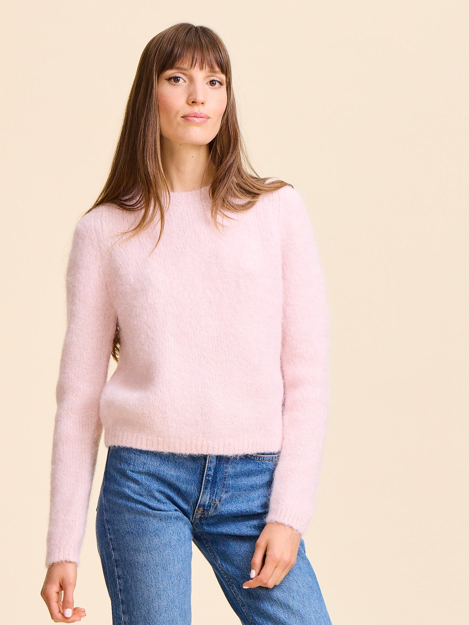 Aline Pullover in Rosewater